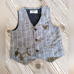 Genuine Kids by OshKosh Steampunk Vest 4T